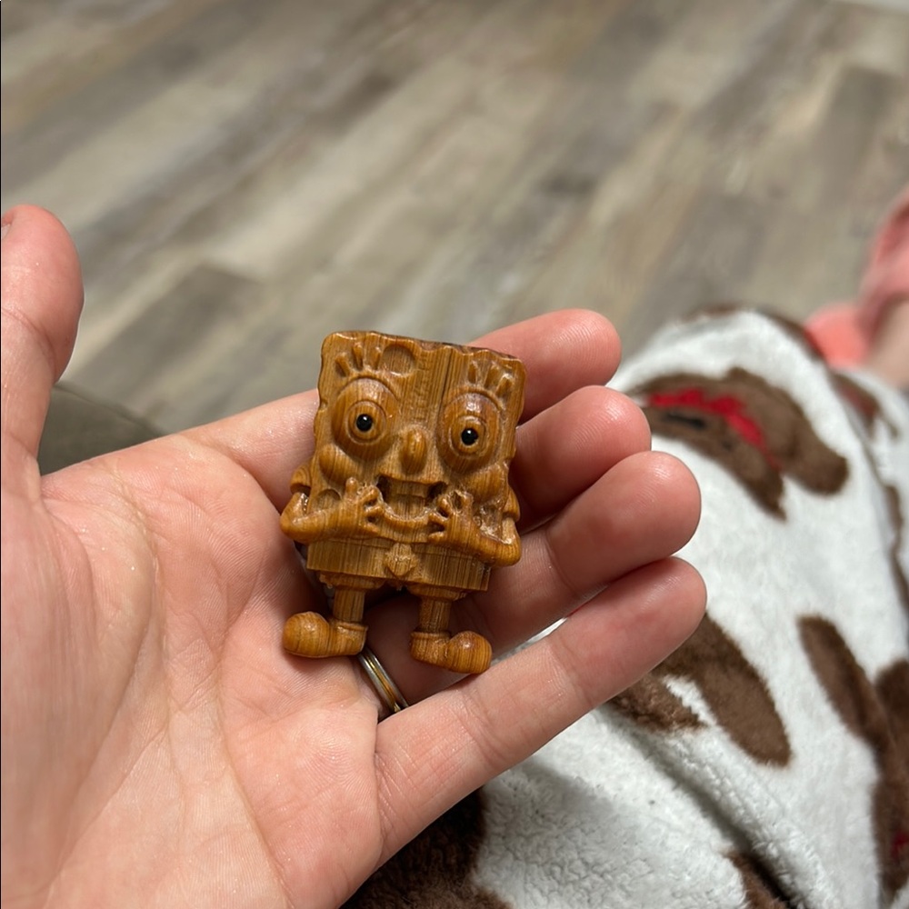 SpongeBob SquarePants Hand Carven Figurine